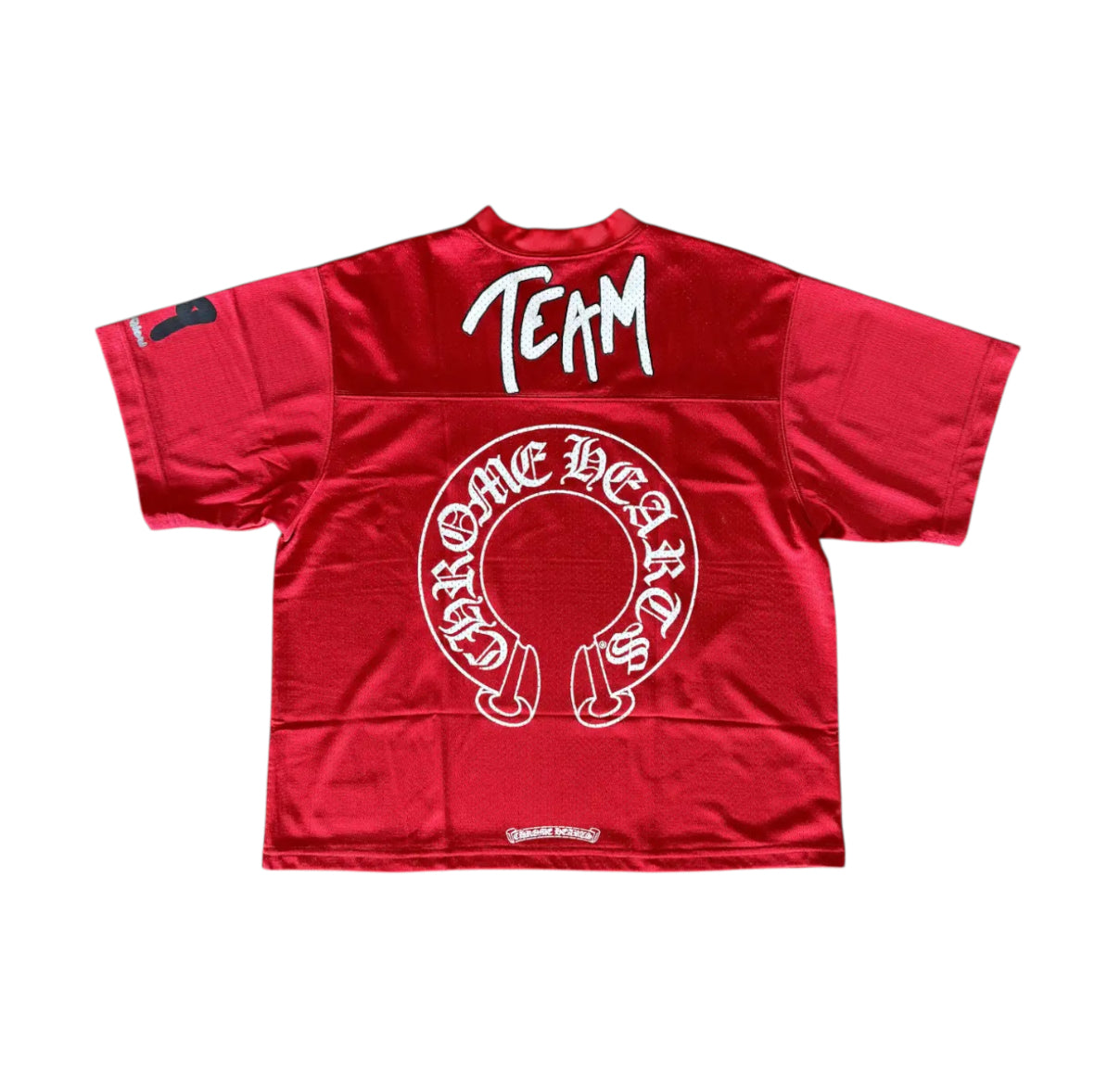 Red Logo Mesh Jersey