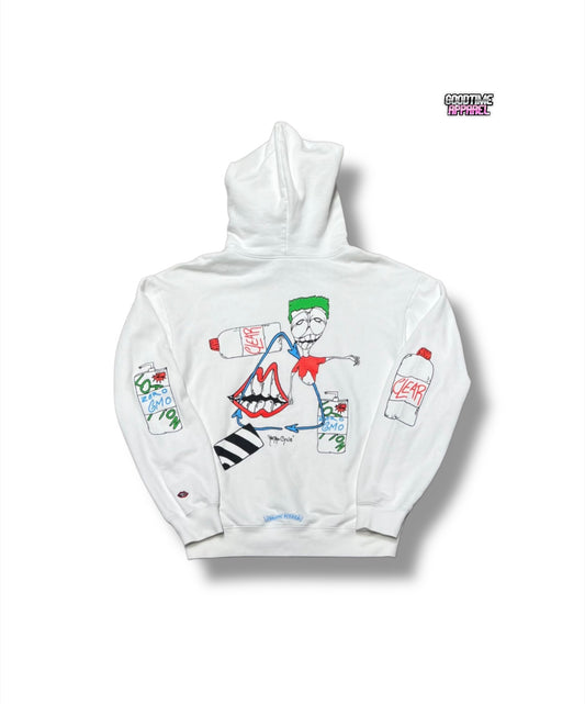 Matty Boy White Retro Cycle Hoodie