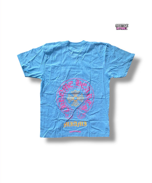 Blue Miami Art Basal Tee