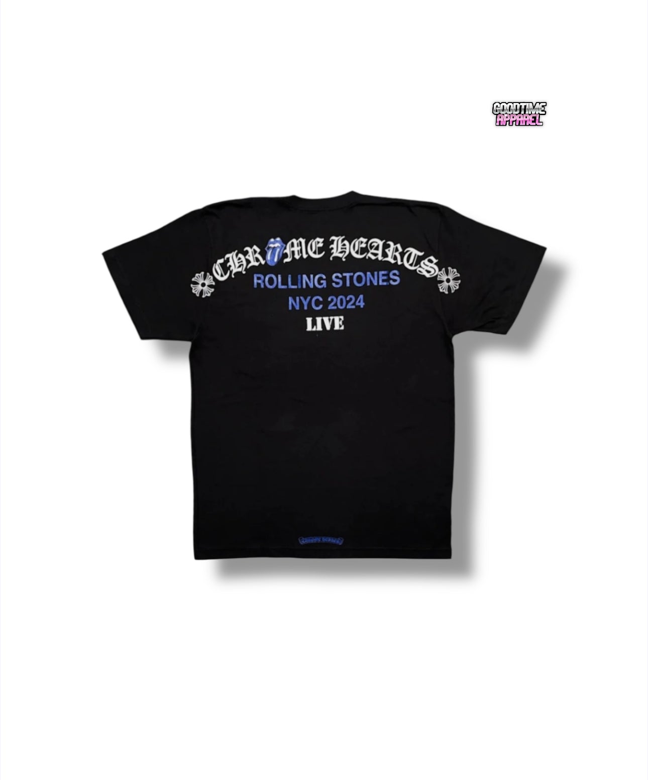 Black and Blue Rolling Stones Tee